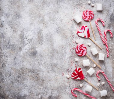 Pembe lolipop, şeker kamışı ve hatmi 