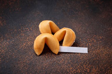 Tahmin ile geleneksel Çin fal kurabiyesi