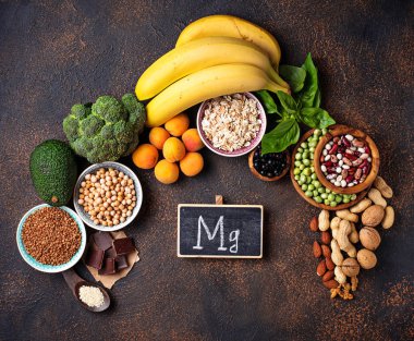 Magnezyum içeren ürün yelpazesine. Sağlıklı bir diyet yemek