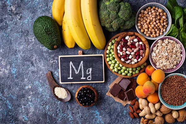 Magnezyum içeren ürün yelpazesine. Sağlıklı bir diyet yemek