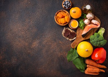 Ürünler göz sağlığı için iyi 