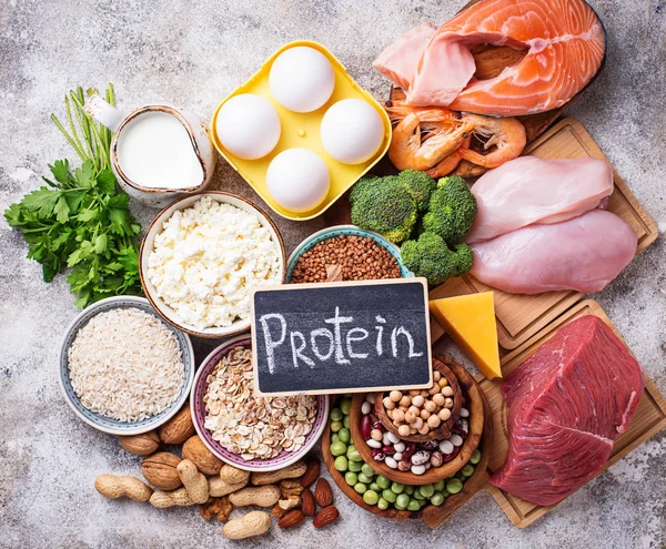 Sağlıklı gıda protein yüksek