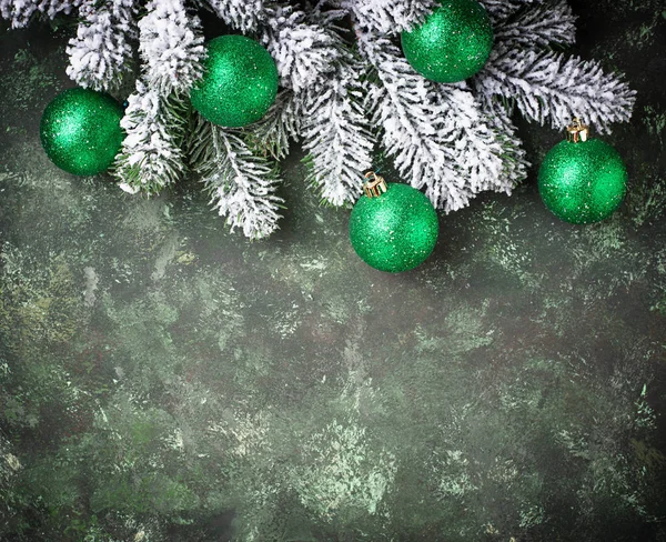 Fondo de Navidad con rama de árbol —  Fotos de Stock