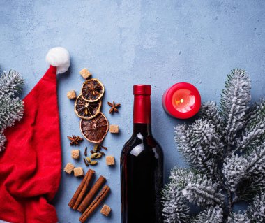 Malzemeler Noel yemek pişirmek için mulled şarap