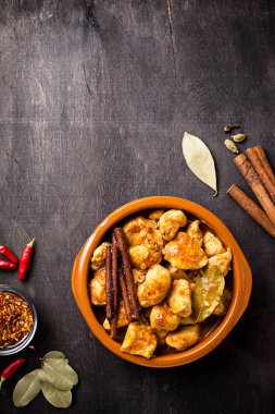 Tavuk tikka masala. Geleneksel Hint yemeği