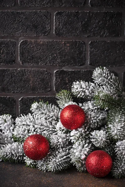 Kerstmis of Nieuwjaar feestelijke achtergrond — Stockfoto