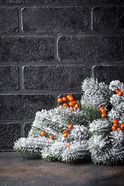 Natale o Capodanno sfondo festivo — Foto Stock