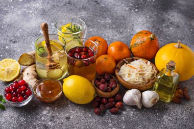Bağışıklık artırılması için sağlıklı ürünler