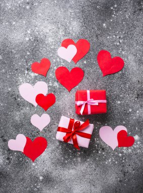 Kalpli sevgililer günü arkaplanı