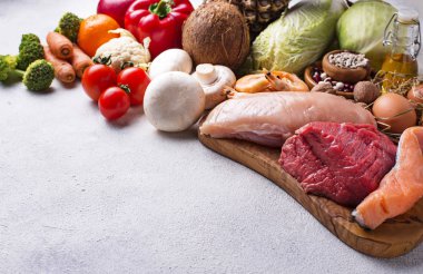 Pegan diyet. Paleo ve vegan ürünleri