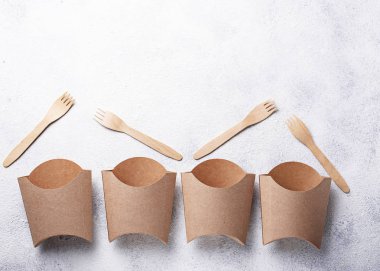 Çevre dostu fast food konteynerleri