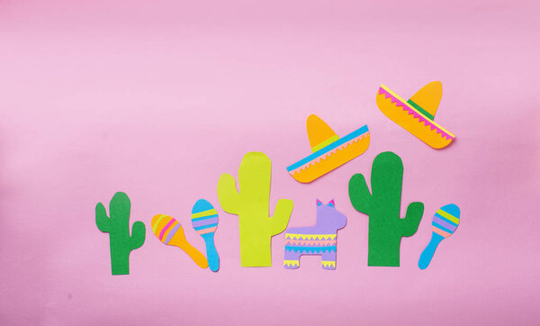 Cinco de mayo, Mexican fiesta day concept.