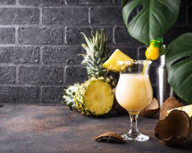 Pina colada. Geleneksel Karayip kokteyli