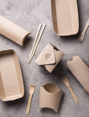 Çevre dostu fast food konteynerleri