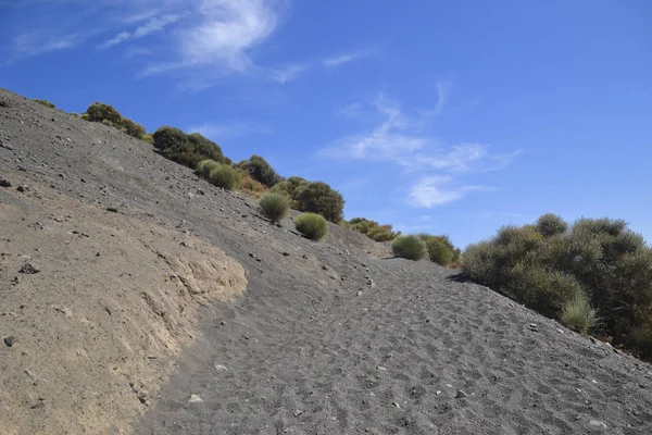 Paisaje de la isla del volcán en Sicilia —  Fotos de Stock