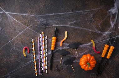 Parti için şenlikli halloween dekor