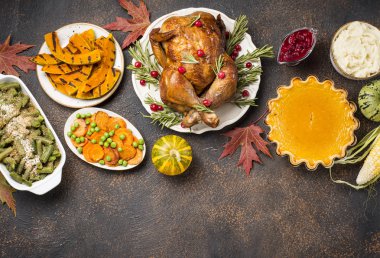 Şükran Günü geleneksel şenlik yemeği
