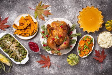 Şükran Günü geleneksel şenlik yemeği