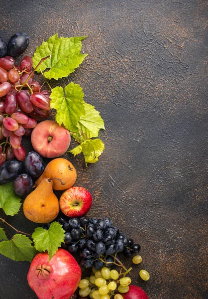 Varias frutas de otoño. Concepto de cosecha —  Fotos de Stock