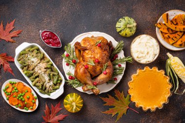 Şükran Günü geleneksel şenlik yemeği