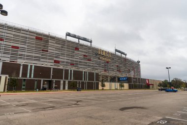 Houston, Teksas / ABD - Houston Üniversitesi Kampüsü 'ndeki TDECU Stadyumu