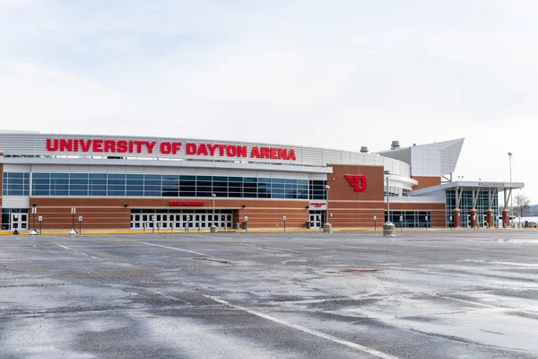 Dayton Usa Université Dayton Arena Domicile Programme Basket Des Flyers — Photo