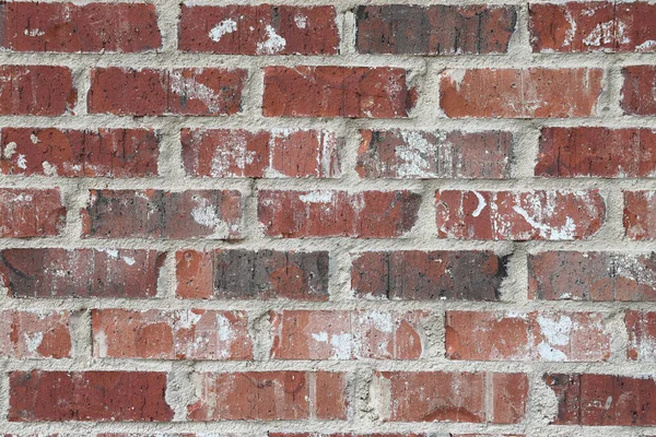 Pared Ladrillo Rojo Para Primer Plano Fondo — Foto de Stock