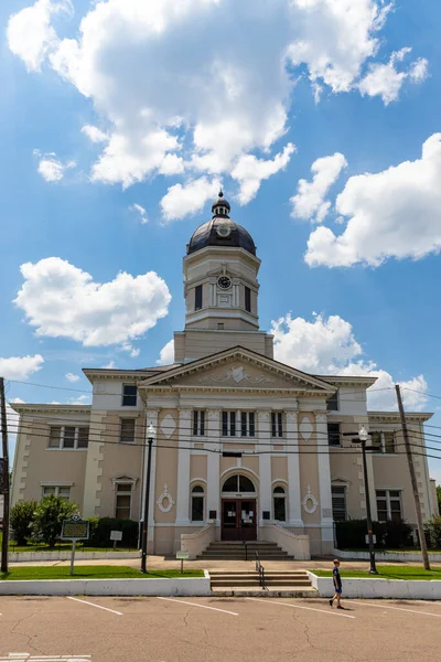 Port Gibson Usa Juni 2020 Den Historiska Claiborne County Courthouse — Stockfoto