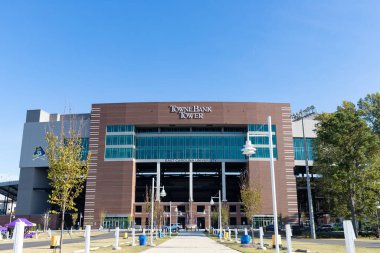 Greenville, NC / USA - 26 Ekim 2019 Doğu Carolina Üniversitesi 'nde Dowdy- Ficklen Stadyumu