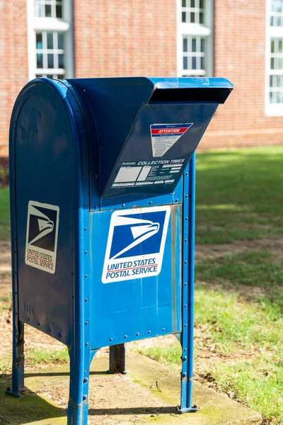 Mooresville Yhdysvallat United States Postal Service Mail Drop Box — kuvapankkivalokuva