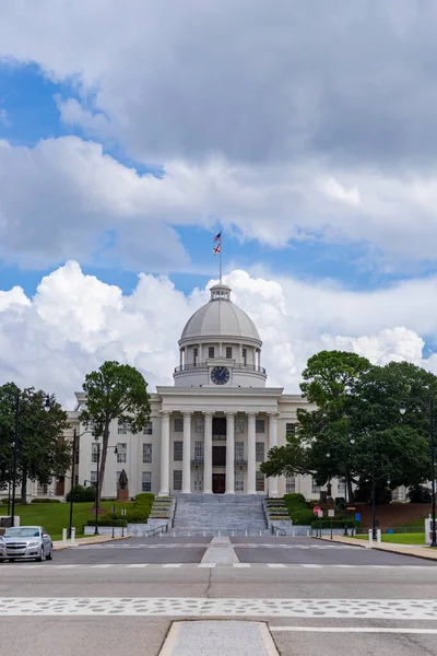 Montgomery Usa Augustus 2020 Alabama State Capitol Gebouw Montgomery Alabama — Stockfoto