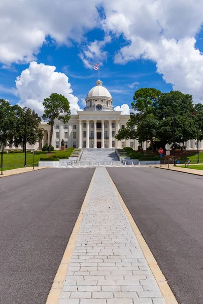Montgomery Usa Augustus 2020 Alabama State Capitol Gebouw Montgomery Alabama — Stockfoto