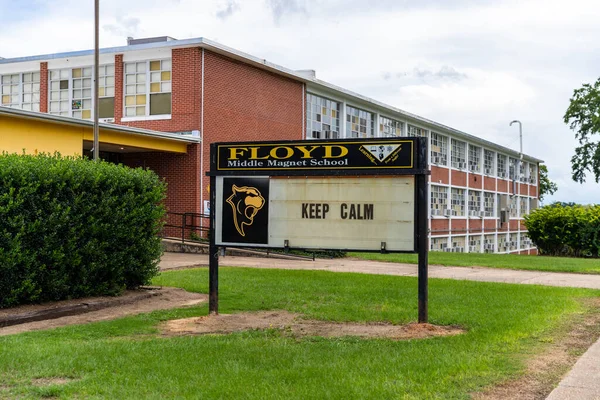 Montgomery Eua Agosto 2020 Floyd Middle Magnet School Montgomery Alabama — Fotografia de Stock