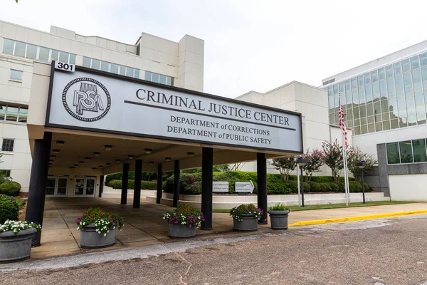 Montgomery Usa Augustus 2020 Criminal Justice Center Montgomery Alabama Met — Stockfoto