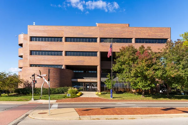 Lawrence Kansas Usa Ottobre 2020 Lawrence City Hall — Foto Stock