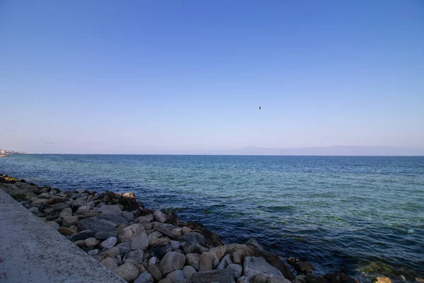 Krásný Výhled Město Moře Krůtí — Stock fotografie