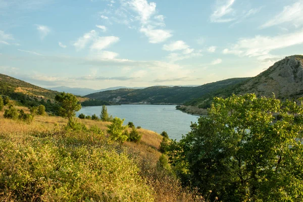 Lago Das Montanhas Crimeia Rússia — Fotografia de Stock