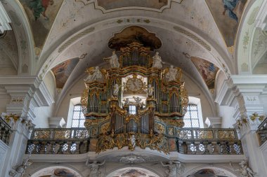 St. Peter, Black Forest, Baden-Wuerttemberg, Almanya 'daki eski Benedikt manastırının manastırı.