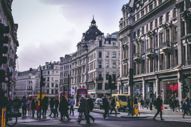 Edinburgh, Scotland - 11/09/2019: streets in the most iconic citty