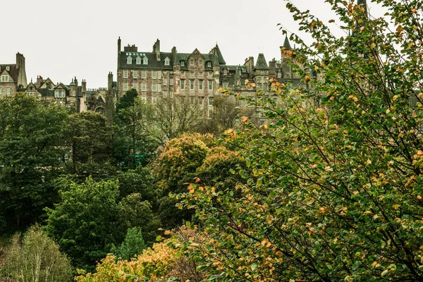 Historic Buildings Green Park Edinburgh Scotland — Stock Photo, Image