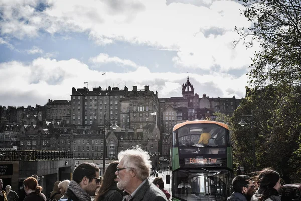 Edimburgo Escócia 2018 Ruas Cidade Mais Icônica — Fotografia de Stock