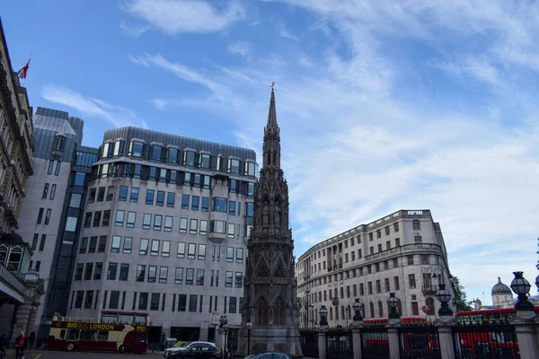 Londra Regno Unito 2019 Veduta Della Stazione Ferroviaria Nazionale Charing — Foto Stock