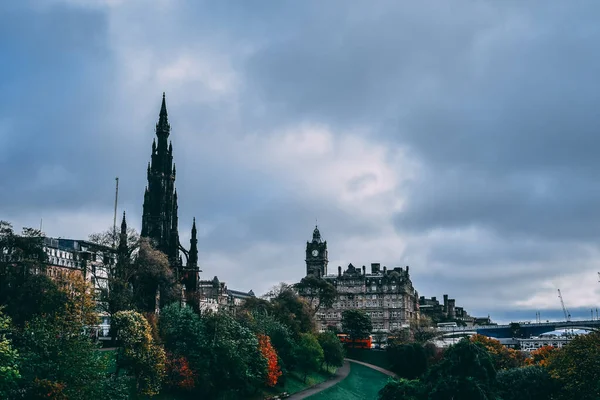 Historic Buildings Green Park Edinburgh Scotland — Stock Photo, Image