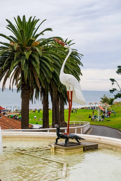 Geelong Victoria 2019 Θέα Στο Τοπίο Της Παραλίας Geelong Στη — Φωτογραφία Αρχείου