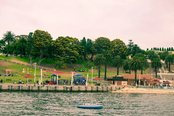 Geelong Victoria 2019 Vista Panorâmica Orla Geelong Victoria Austrália Geelong — Fotografia de Stock