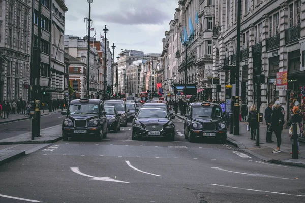 Londres Royaume Uni 2019 Rues Animées Londres — Photo