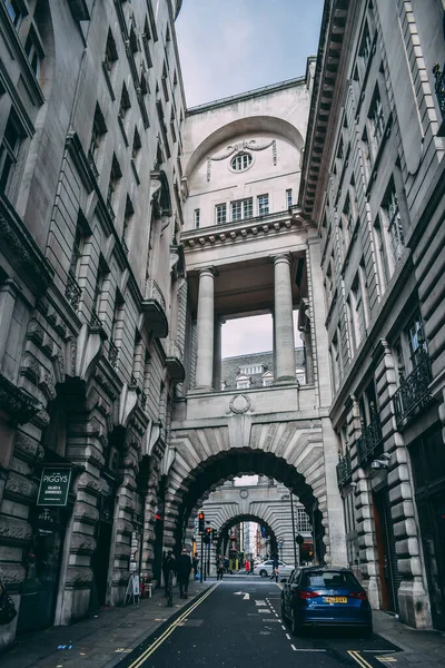 Vista Edificios Antiguos Calle Londres Reino Unido — Foto de Stock