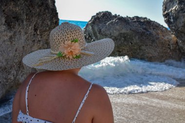 Kalamitsi sahili, İyon Denizi, Lefkada Adası, Gree