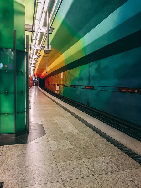 Munich Alemania 2018 Transporte Metro — Foto de Stock
