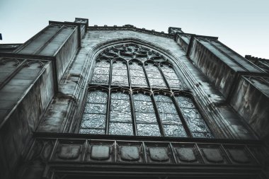Edinburgh, İskoçya, İngiltere 'deki St. Giles Katedrali manzarası 